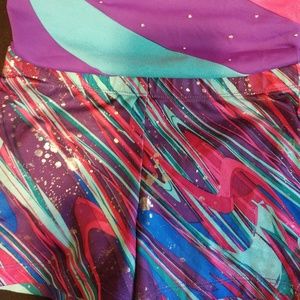 Danskin Now Girls 7/8 Leotard w/shorts